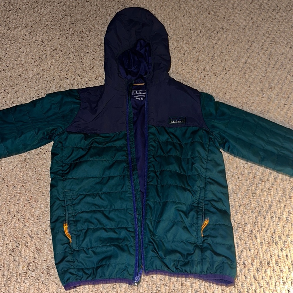 LL Bean Jacket Kids Jacket Size M 10-12